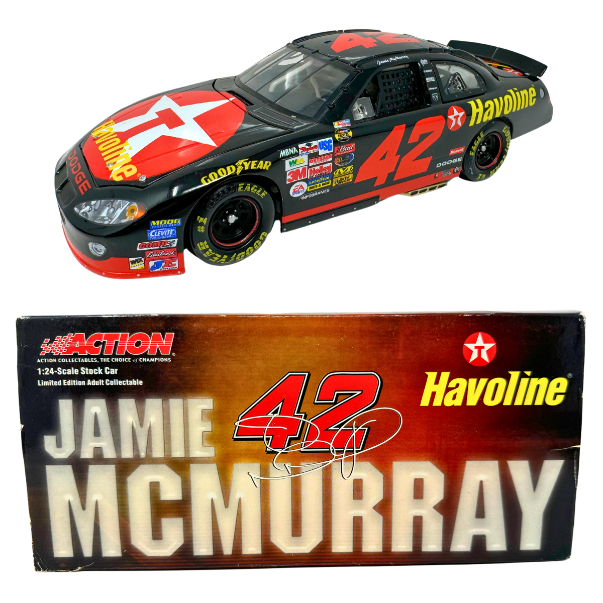 Action Nascar #42 Jamie McMurray Havoline 2004 Dodge Intrepid 1:24