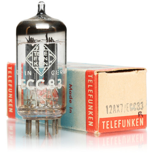 Telefunken ECC83 スムースプレート ダイヤ 2本セット 希少 Telefunken