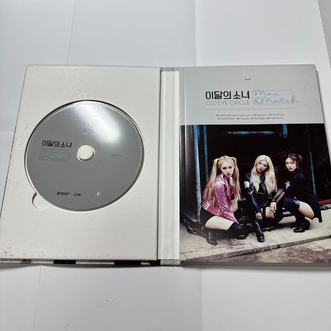 LOONA odd eye circle Max & Match First Press LIMITED EDITION CD