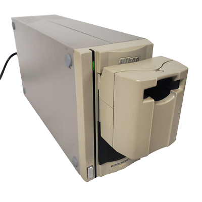 Nikon LS-40 ED Film Scanner Coolscan IV + Film Strip SA-21 & Slide