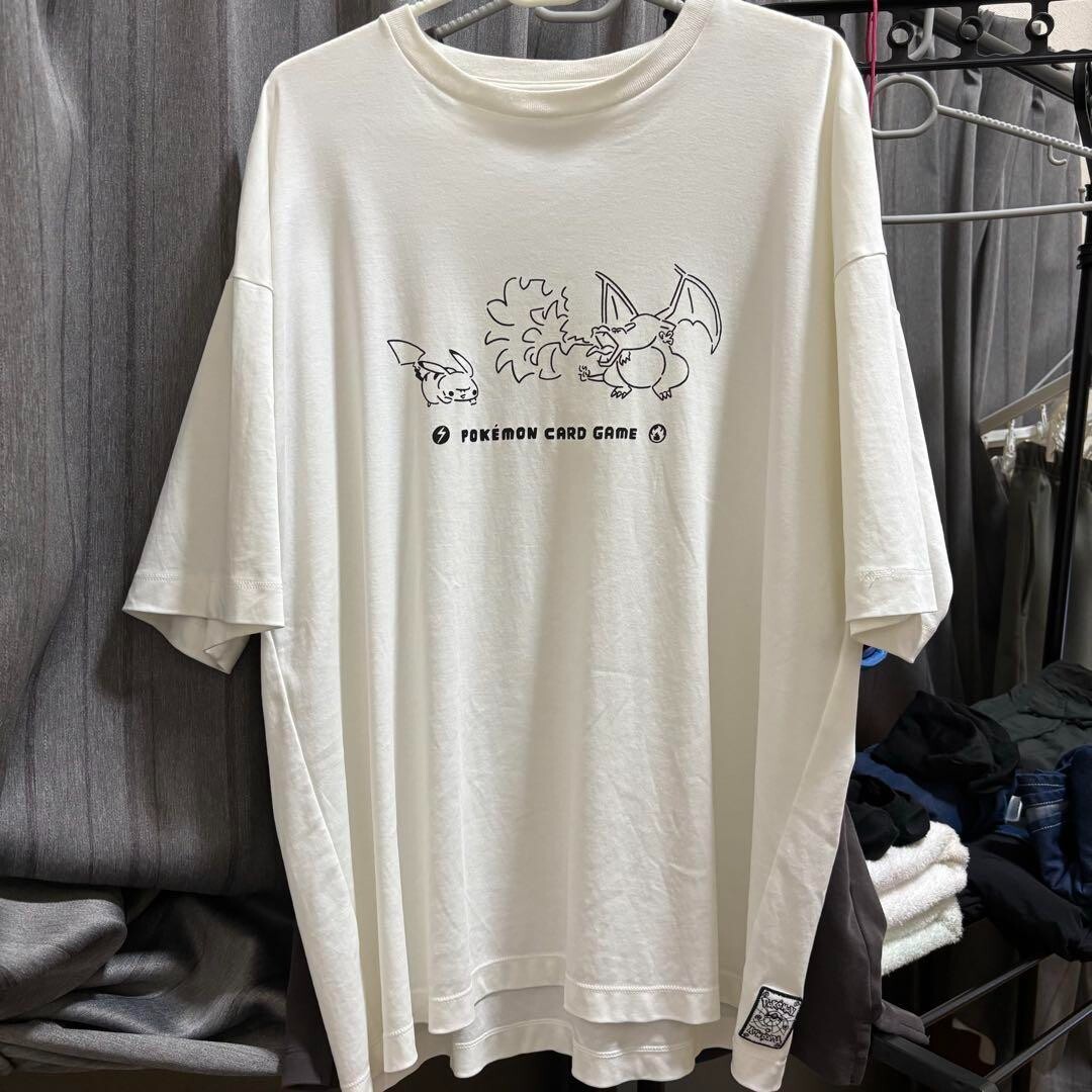 YU NAGABA Pokemon collaboration short sleeve BIG T-shirt size-2