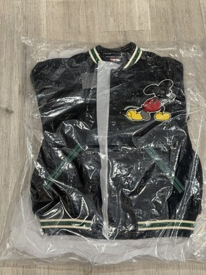 Supreme Number (Nine) Mickey Varsity Jacket Black Size Small Brand