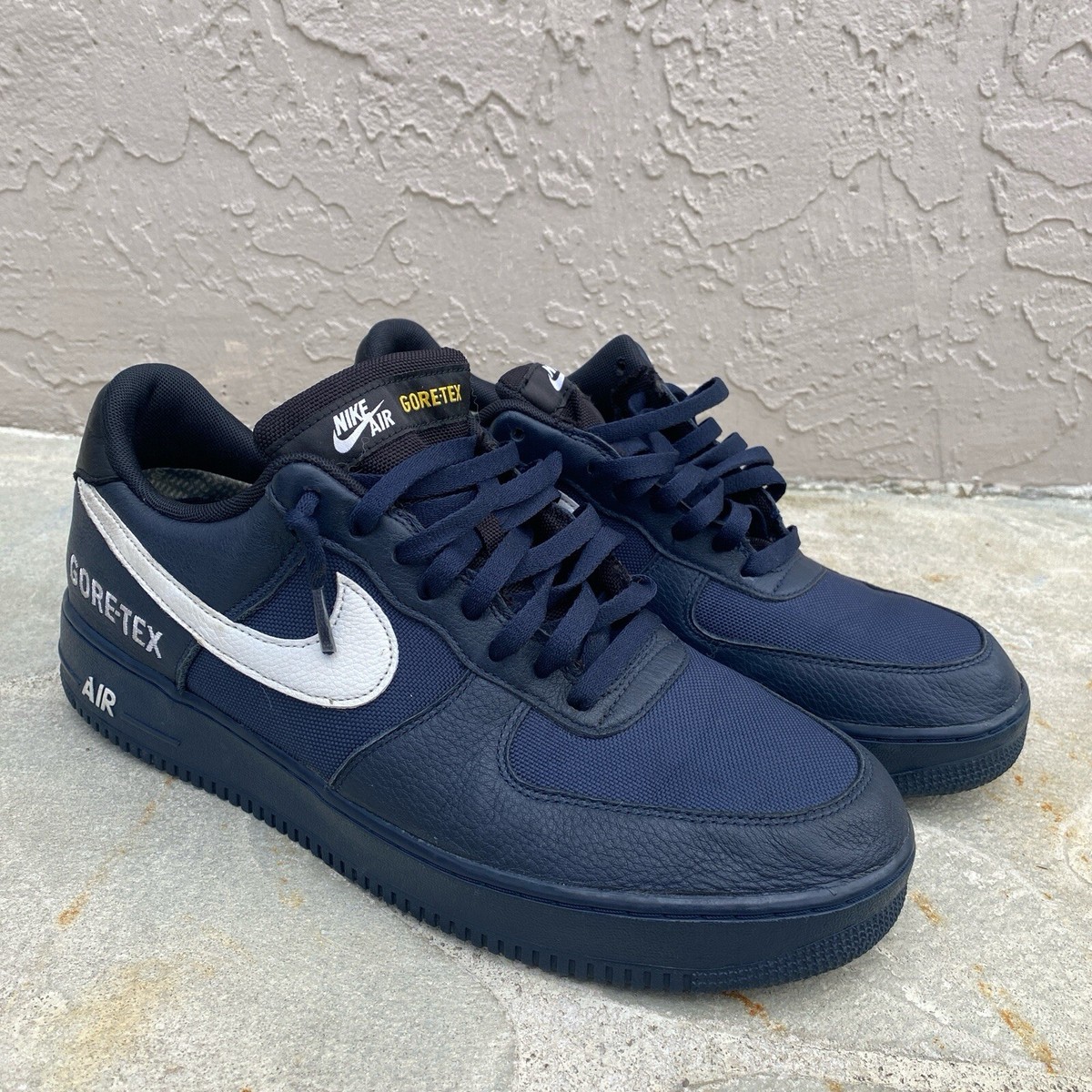 Nike Air Force 1 Low Gore-Tex Navy Obsidian CK2630-400 US Size 13