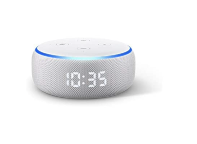 NEW Amazon Echo Dot w/ CLOCK (3rd Gen) - Smart Speaker with Alexa