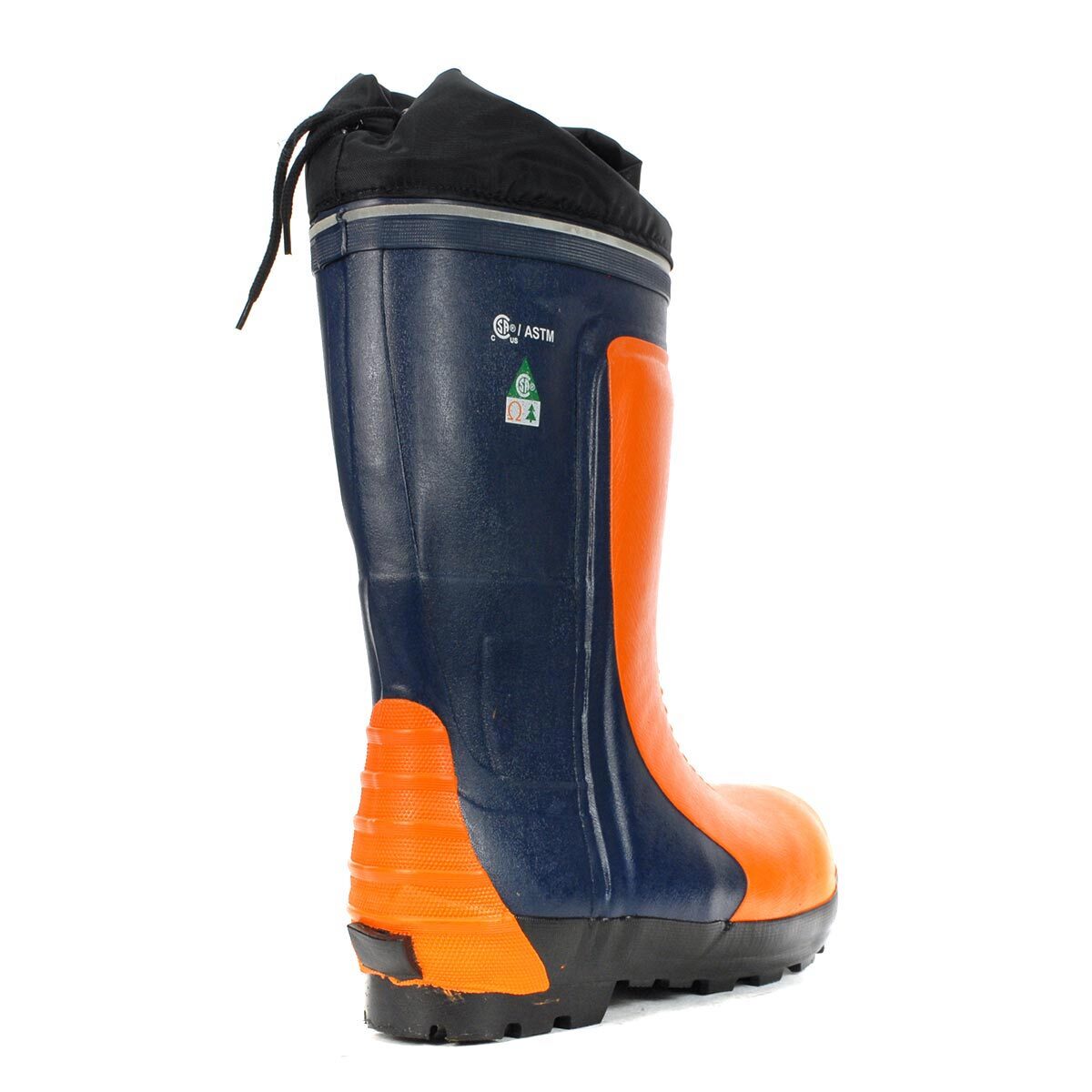 Viking Men's Black/Orange CSA Steel Toe Bushwhacker Winter Boots