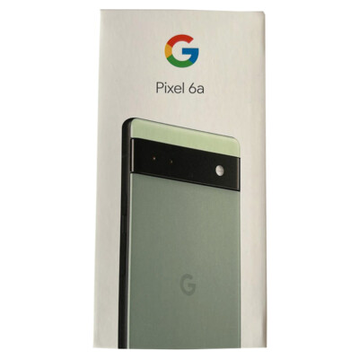 Google PIXEL 6a 5G (Sage) 128GB + 6GB RAM G1AZG Android Phone