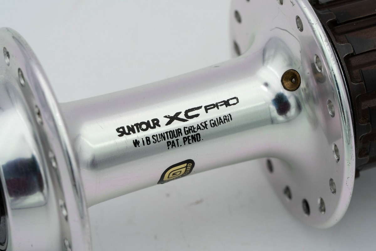 NOS SUNTOUR XC PRO 32h HOLES 7 SPEED REAR HUB VINTAGE MOUNTAIN