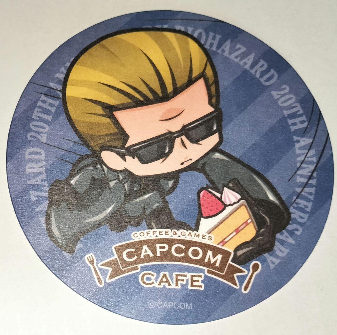 Biohazard Wesker Coaster Bonus Capcom Cafe | eBay