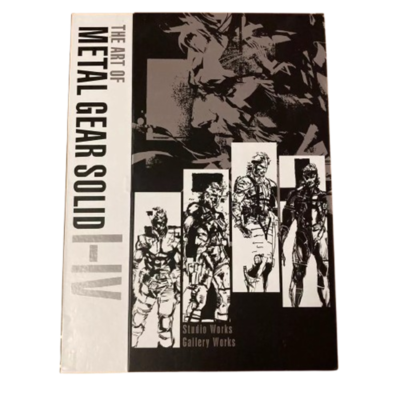 The Art Of Metal Gear Solid I-IV Art Book Dark Horse Yoji Shinkawa