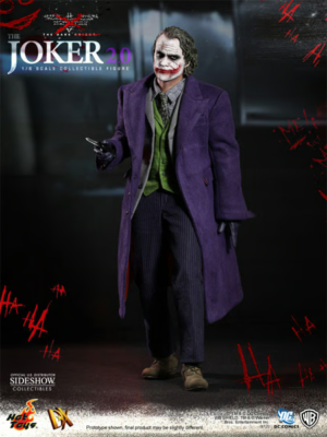 HOT TOYS DX11 JOKER 2.0 HEATH LEDGER THE DARK KNIGHT 1/6 SCALE