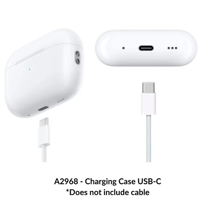 Apple AirPods Pro 2nd Gen USB-C MagSafe Charging Case A2968 - GOOD