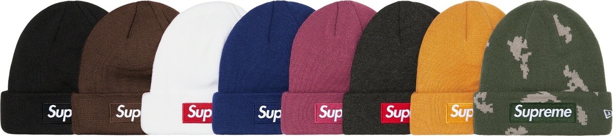 Supreme x New Era Box Logo Beanie FW21 (FW21BN9) One Size | eBay