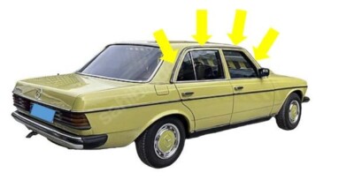 1976-1985 Mercedes-Benz W123 Sedan Rubber Sealing Strip Rain Strip