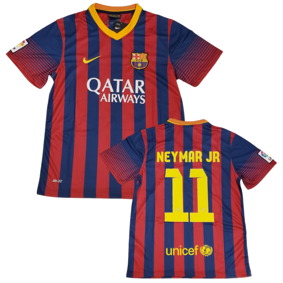 Barcelona Home - Football Soccer 13/14 - NEYMAR Jr # 11 - 2XL (Run