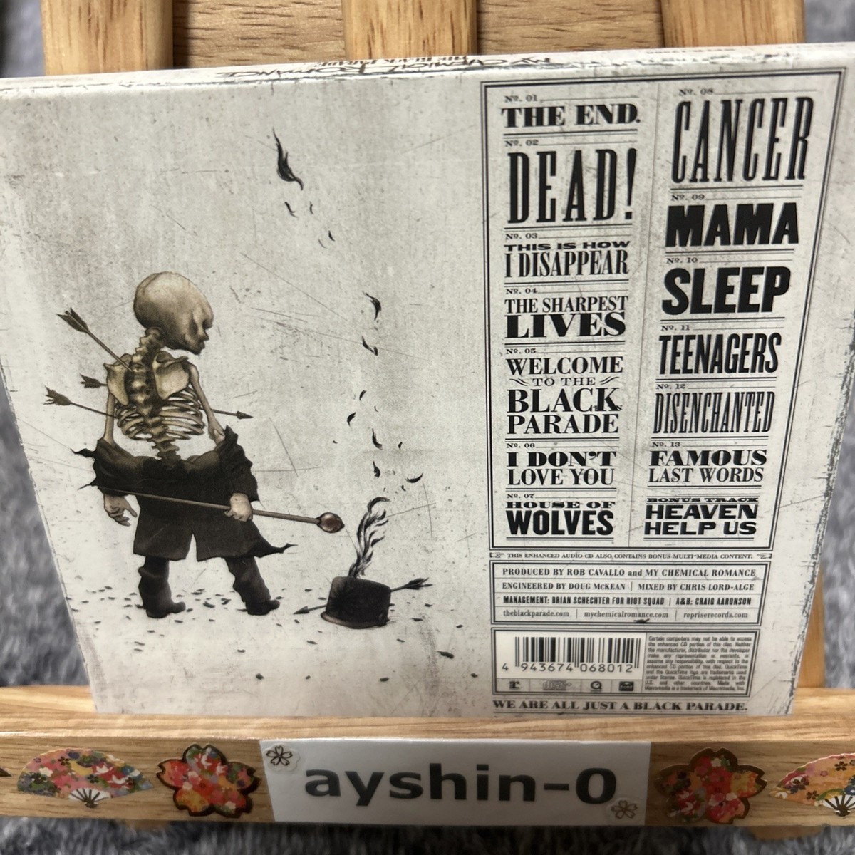 10▢マイ・ケミカル・ロマンス CD IY0218-7 【公式通販】