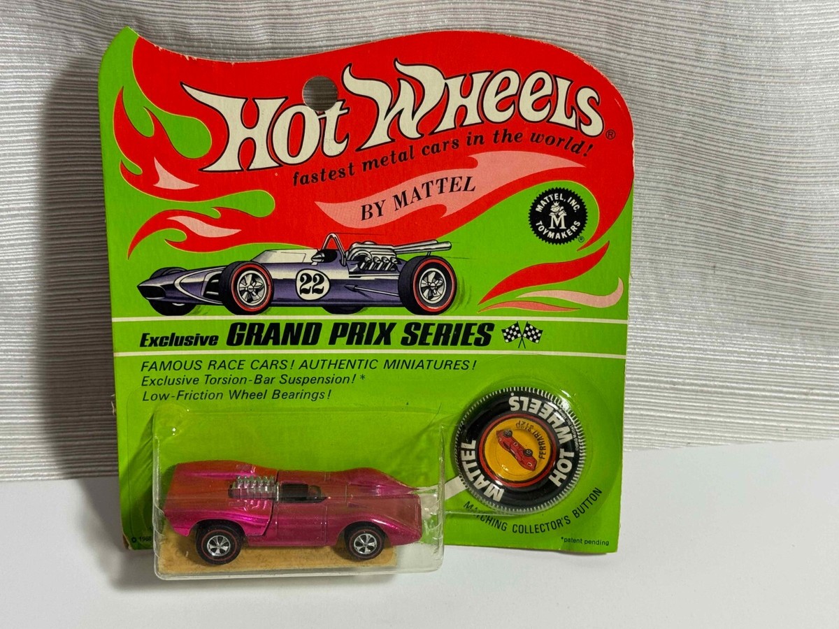 Hot Wheels Redline Ferrari 312p PINK CARDED | eBay