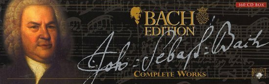 クラシック E1-1-02Bach Edition Complete Works 160CD BACH EDITION