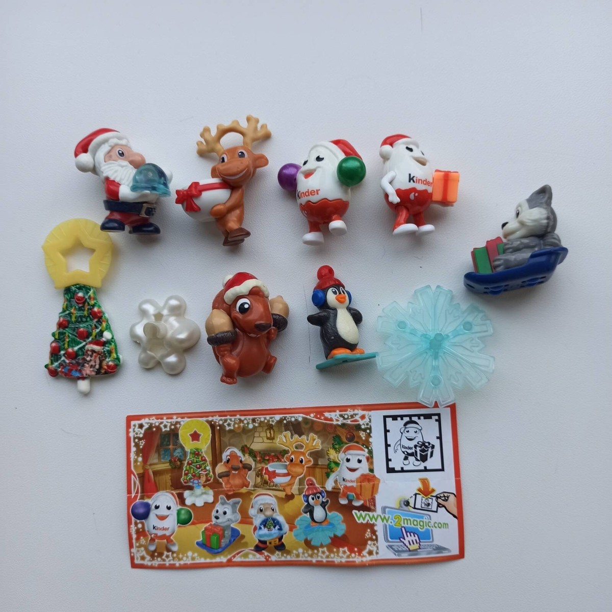 Kinderino Friends of Santa Claus, 2013, Kinder Surprise, Full set