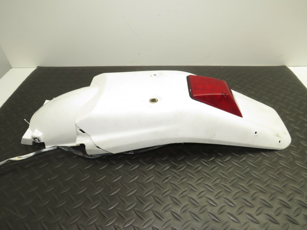 96-04 HONDA XR 250 XR250 250R OEM REAR FENDER & TAIL LIGHT GOOD