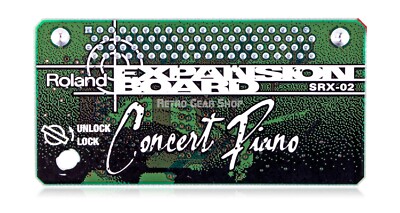 Roland Expansion Board SRX-02 Concert Piano Card | eBay
