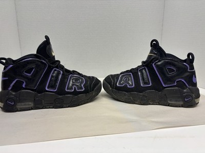 Size 3 (PS) - Nike Air More Uptempo Mid Black Action Grape for