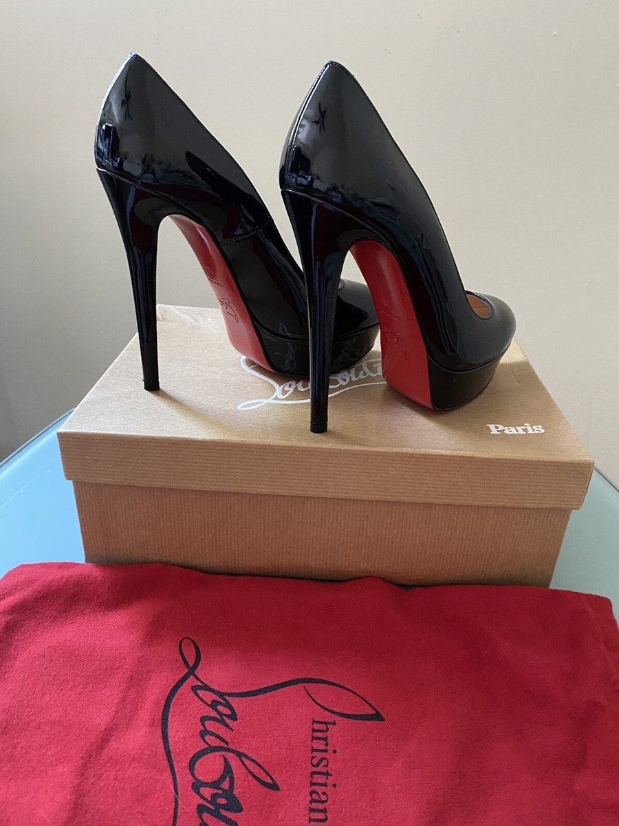 Authentic Christian Loubotin Bianca Pumps Black Size 36 New | eBay