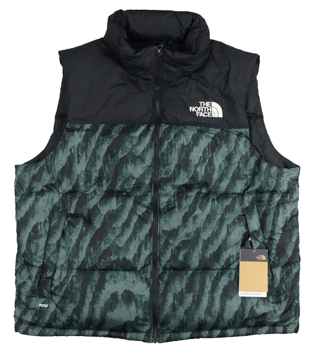 THE NORTH FACE 1996 Retro Nuptse Vest sz X-Large Balsam Gray