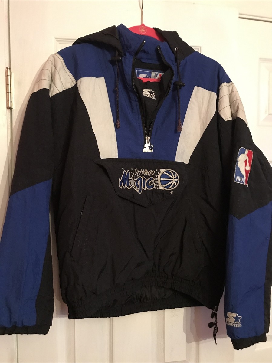 Vintage Orlando Magic starter coat size Small 90s Pullover jacket