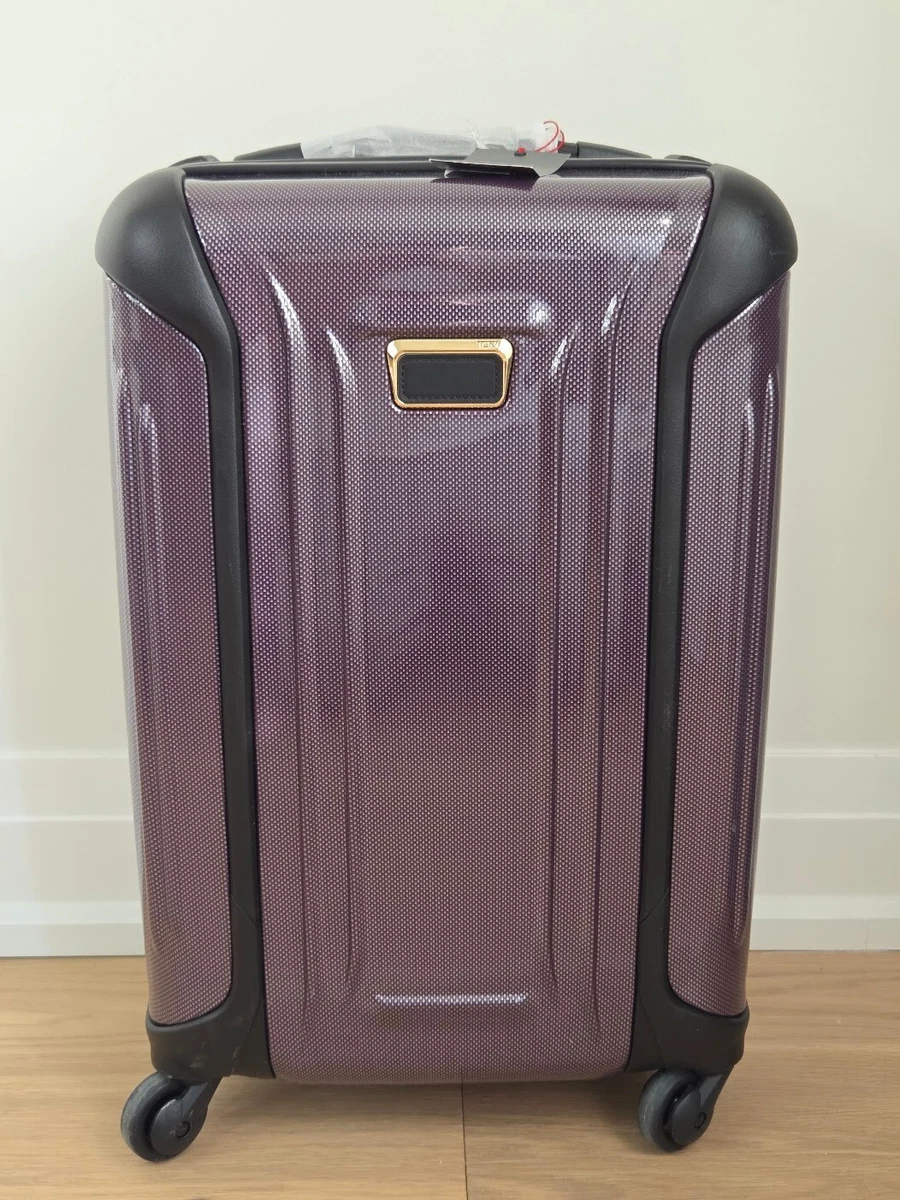 TUMI Vapor INTERNATIONAL CARRYON 22” CASE AUBERGINE PURPLE PLUM