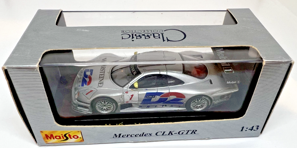 Mark Webber 1998 Mercedes-Benz CLK-GTR 24 Hours Le Mans 1/43