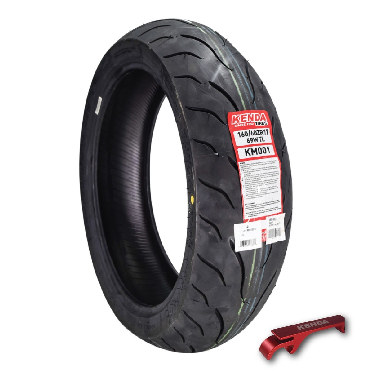 Kenda KM1 160/60ZR17 Sport Touring Motorcycle Tire 69W w/ Keychain