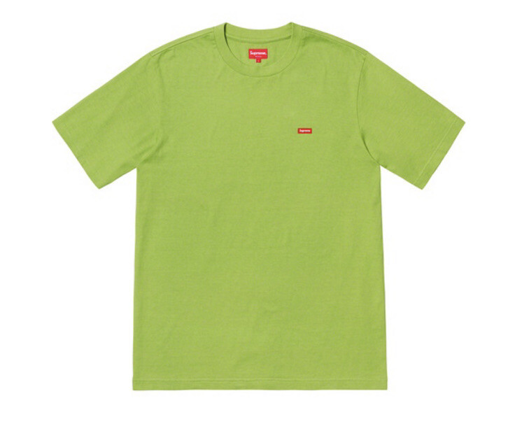 Supreme SS19 Small Box Tee Lime Size Medium Box Logo Bogo | eBay