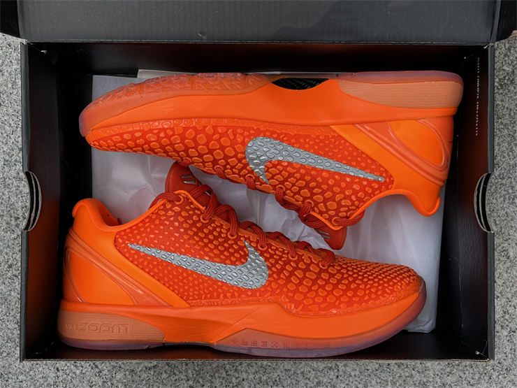 Nike Zoom Kobe 6 Protro Man's “Total Orange” IH1871-800 | eBay