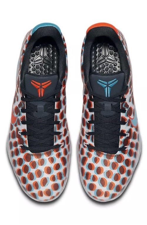 NIKE Kobe XI 11 Low 3D Cool Grey Red Blue MultiColor WTK What The