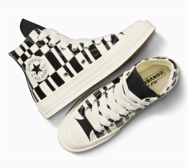 Converse Chuck 70 Checkered Pattern 'Ivory/Black' - A08764C