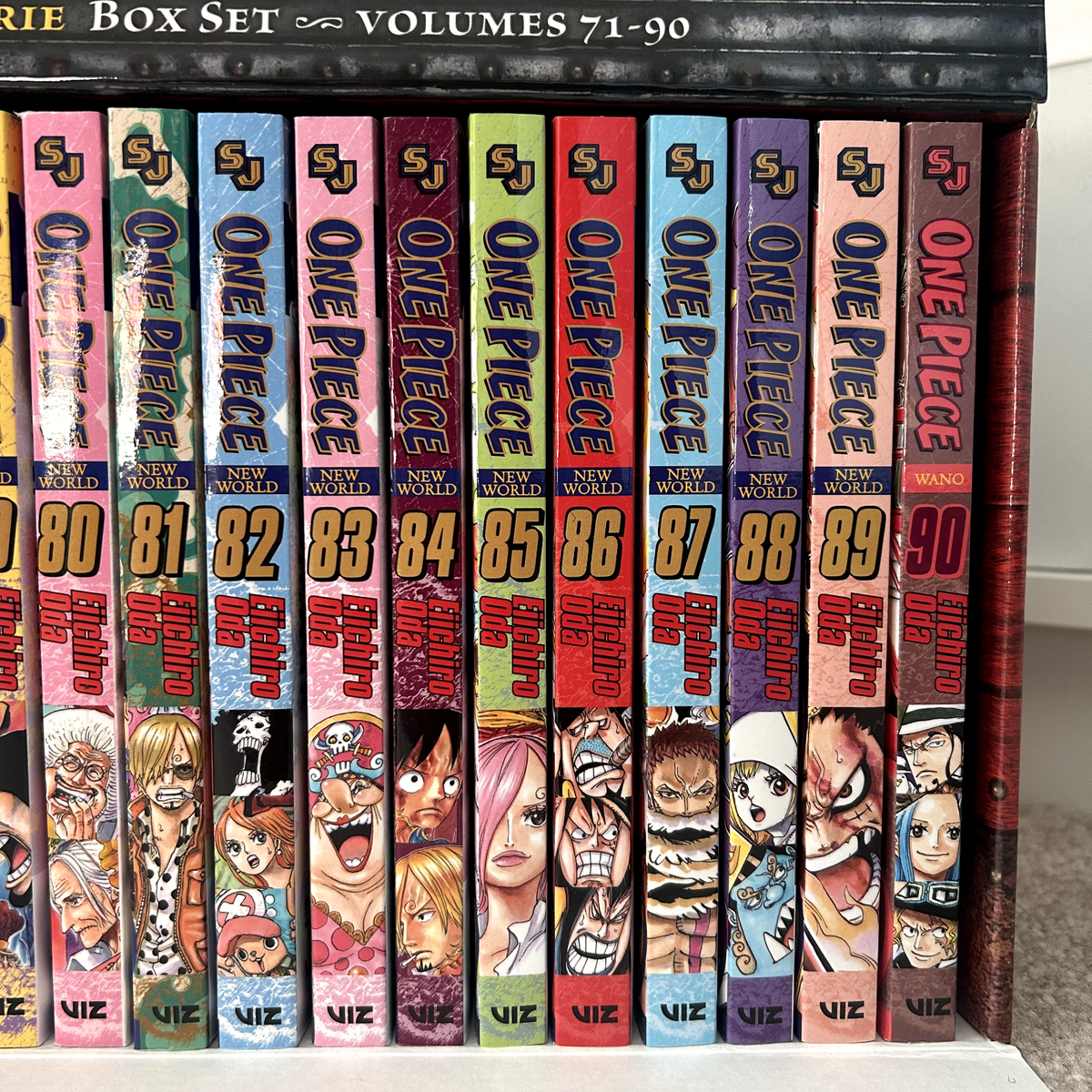 One Piece Manga Box Set 4: Volumes 71-90 By Eiichiro Oda | eBay