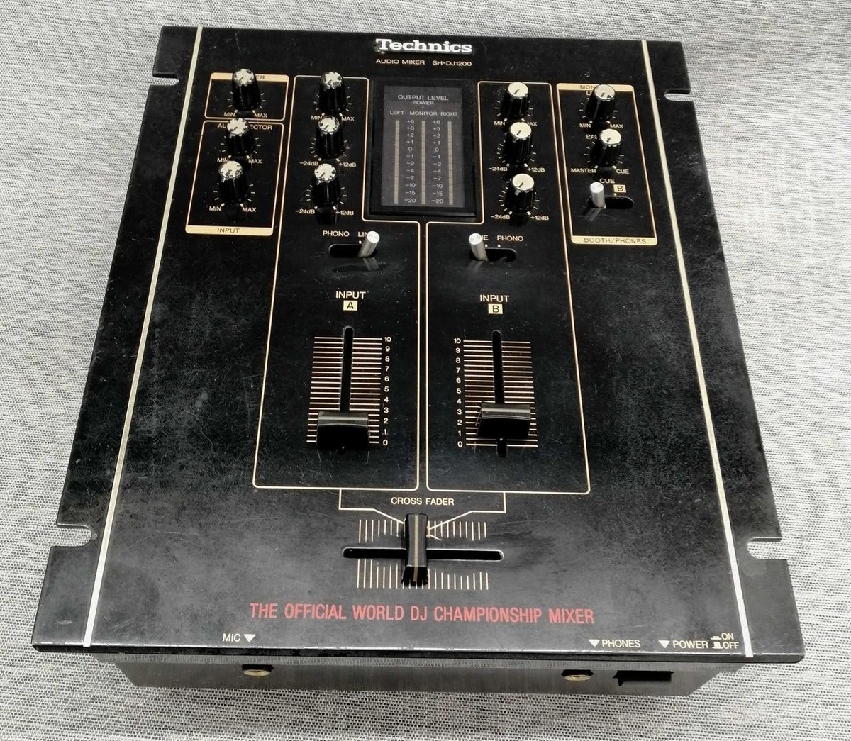 Junk Technics SH-DJ1200 Black Audio Mixer Japan | eBay