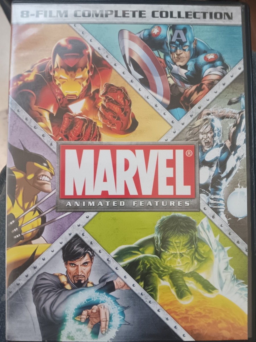 Marvel Animated Features 8-Film Complete Collection (DVD, 2012, 8