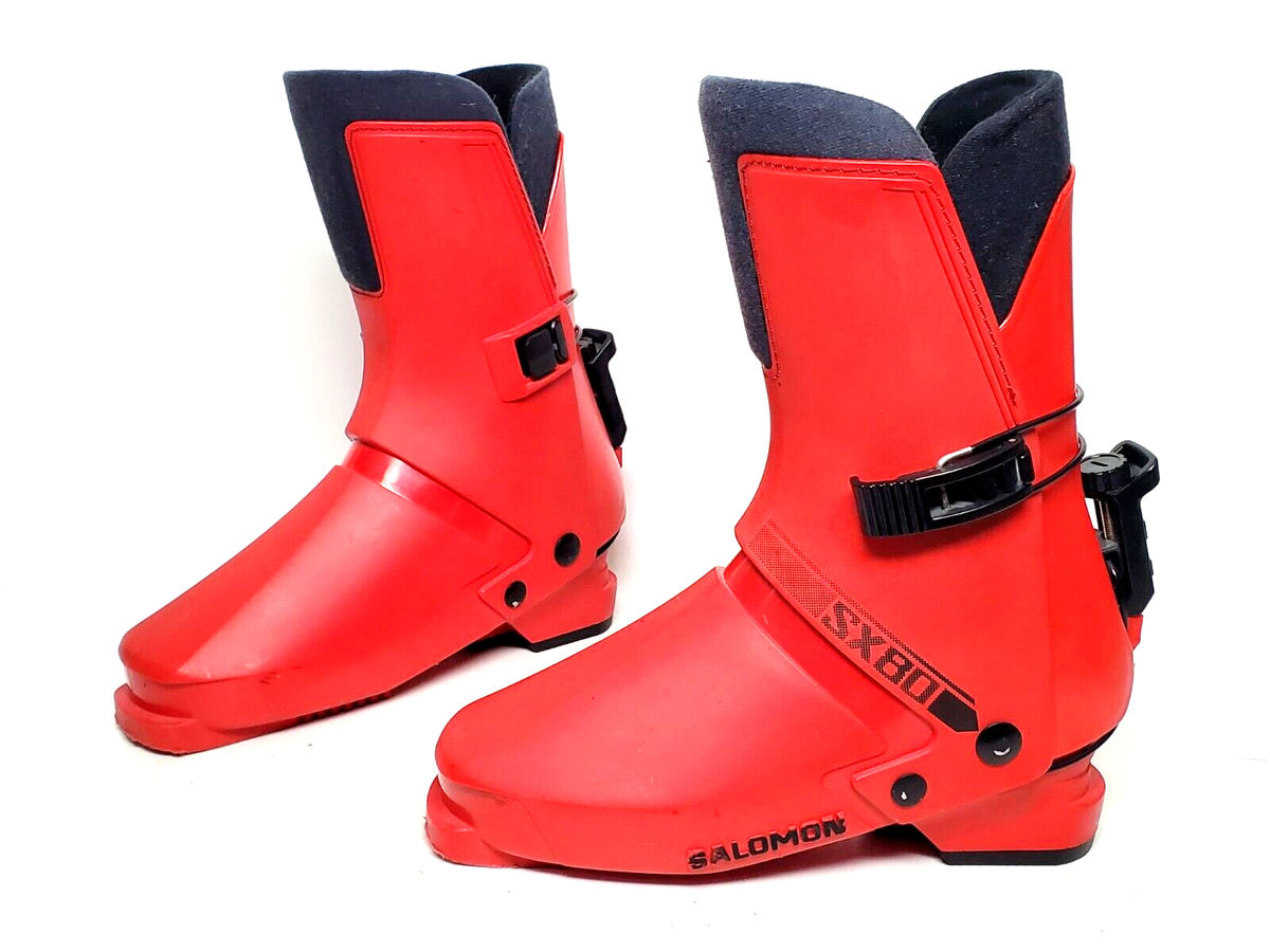 SALOMON SX 80 Vintage Rear Entry Alpine Downhill Ski Boots Size