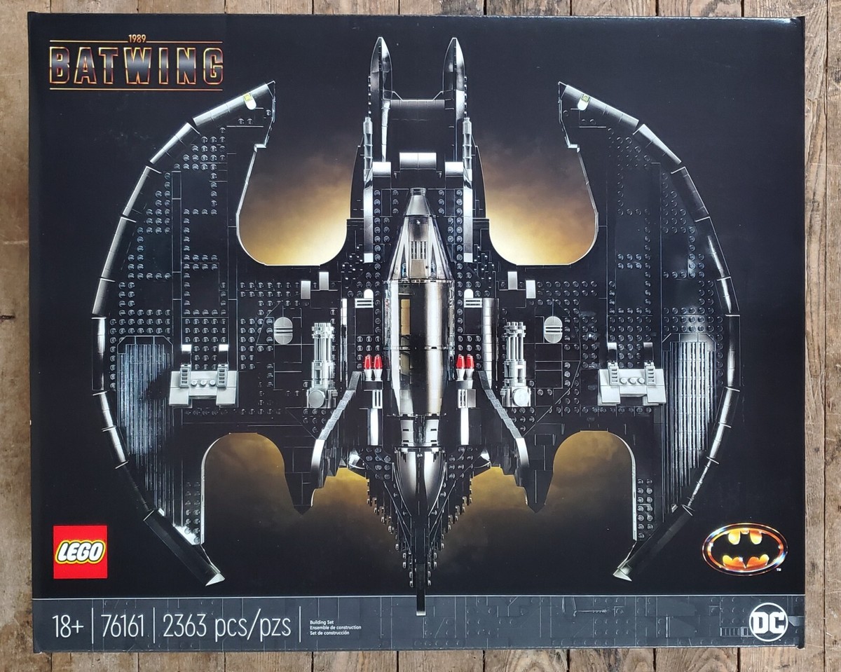 LEGO DC Batman 1989 Batwing 76161 2,363 pcs Factory Sealed Box