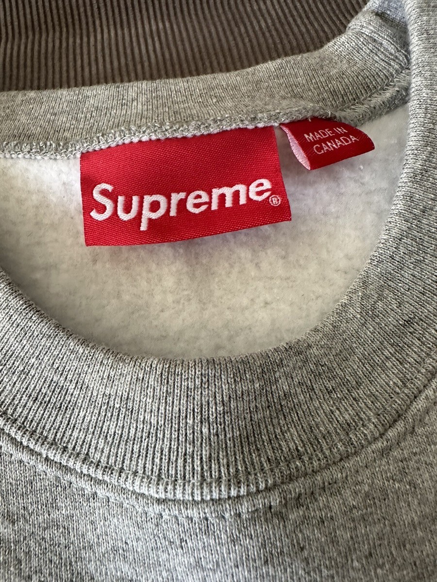 Supreme x Bless Crewneck | FW23| Large | Grey | eBay