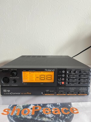 Roland SC-88 pro sound Canvas General MIDI sound modules Tested