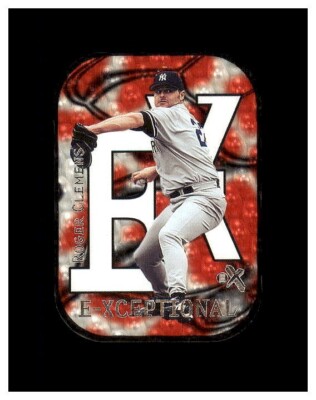 Roger Clemens E-Xceptional Yankees Ruby SSP RARE 1231/1999 13 OF