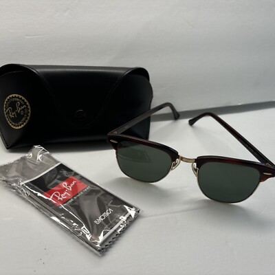 VINTAGE SUNGLASSES RAY BAN CLUBMASTER WO366 BAUSCH LOMB G-15