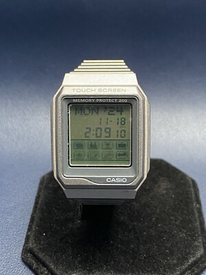 Vintage Casio VDB-200 Touchscreen Memory Protect 200 Digital