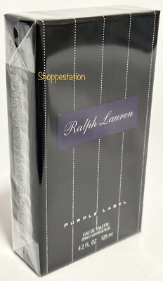 Ralph Lauren Purple Label 4.2oz Men's Eau de Toilette for sale