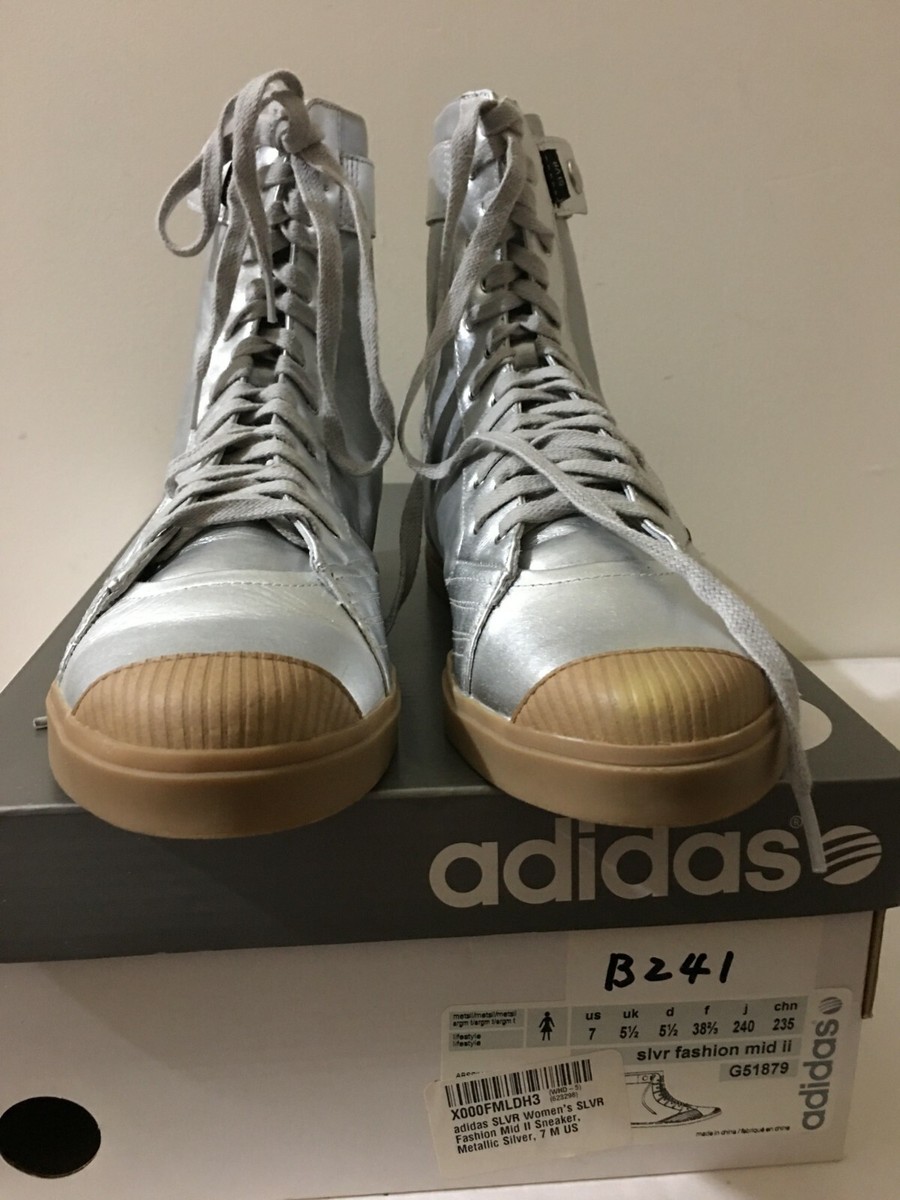 Adidas SLVR Women's SLVR Fashion Mid II Sneaker, 7 M US/5.5 UK/5.5