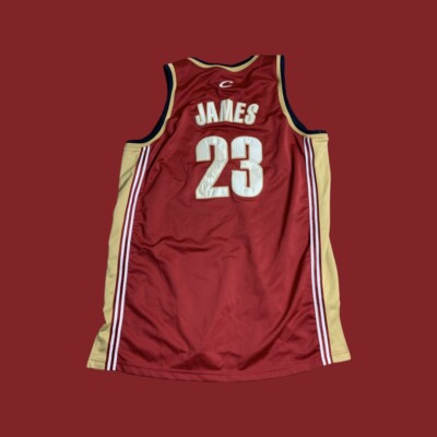 Vintage 2003 Cleveland Cavaliers LeBron James authentic jersey by