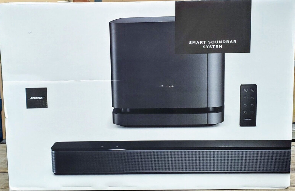 Bose Smart Soundbar 300 & Bass Module 500 Subwoofer Bluetooth