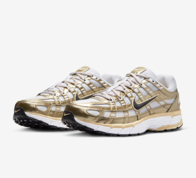 NIKE Women's P-6000 Gold IF1787-100 White grain metallic gold